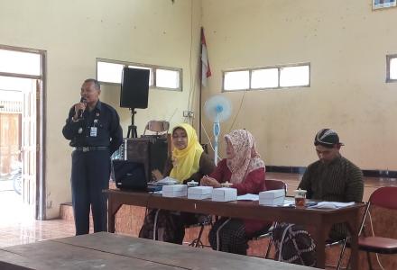 Rapat Koordinasi Tingkat Desa Bidang Transmigrasi.